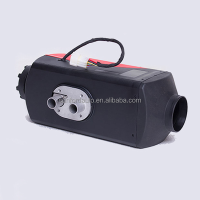 Factory Price 12V 24V 2KW 38.5cm*17*14.2cm Automatic Air Heater With Remote Controller For Truck Caravan Parking Diesel Built-in Air Heater